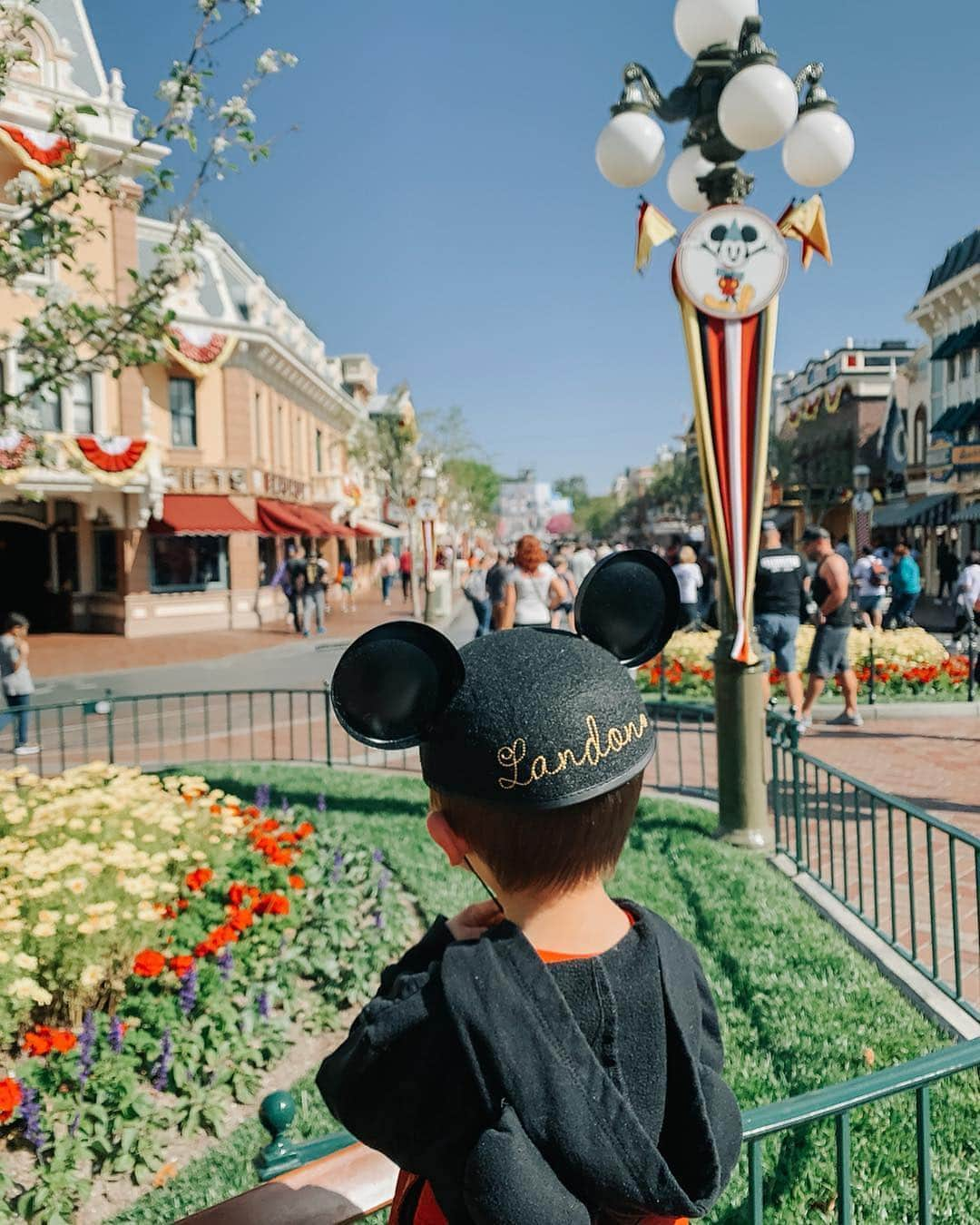 ディズニーランドさんのインスタグラム写真 - (ディズニーランドInstagram)「We might be a little biased, but there’s not a better view than this! (Photo: @samlacalhoun) #Disneyland #GetYourEarsOn #MainStreetUSA」5月6日 0時44分 - disneyland