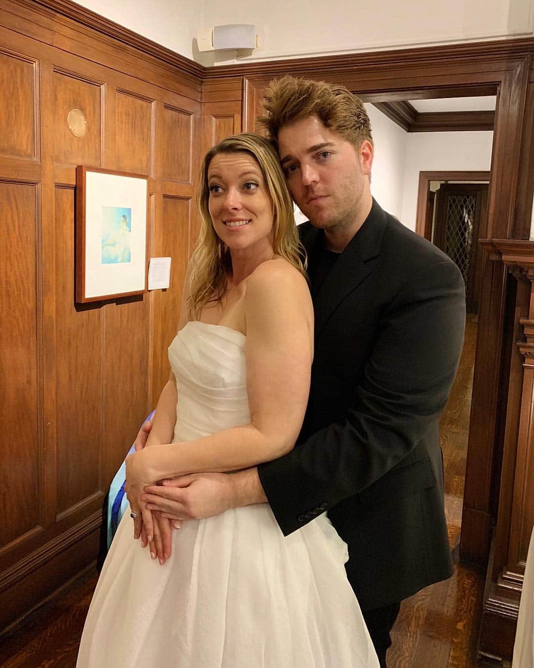 シェーン・ドーソンのインスタグラム：「My childhood crush got married! 😭❤️ congrats Megan!!! my heart is so full and happy right now!! :,))))」