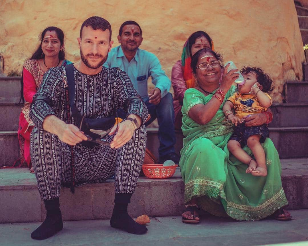 ドン・ディアブロさんのインスタグラム写真 - (ドン・ディアブロInstagram)「Namasté 🙏🏻🇮🇳❤️」5月6日 1時31分 - dondiablo