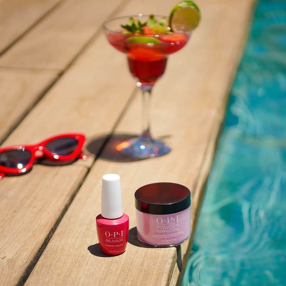 OPIさんのインスタグラム写真 - (OPIInstagram)「Celebrate Cinco De Mayo with a shade that matches your drink! #StrawberryMargarita #ColorIsTheAnswer #CincoDeMayo #PinkNails #Margaritas #SundayFunday」5月6日 1時32分 - opi