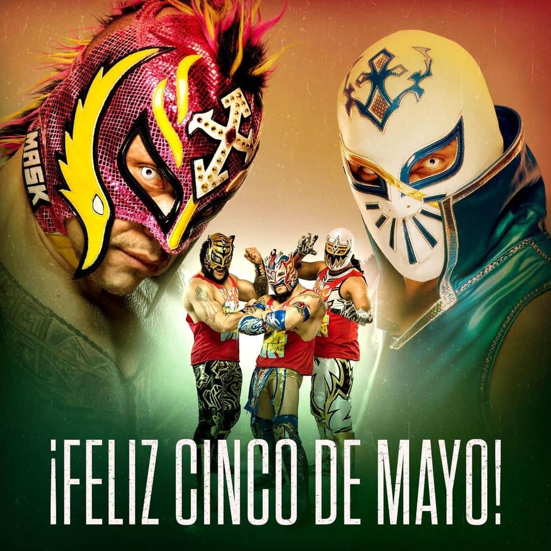 WWEさんのインスタグラム写真 - (WWEInstagram)「Wishing everyone a very Happy #CincoDeMayo!」5月6日 2時15分 - wwe