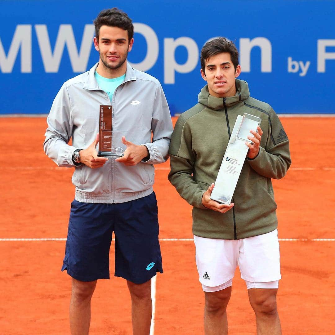 マッテオ・ベレッティーニさんのインスタグラム写真 - (マッテオ・ベレッティーニInstagram)「Proud to reach my second ATP250 final in a row. Today @garincris was too strong but I‘m still happy with my results in the last two weeks. Thanks to my team and for the support of all my fans! @bmwp_open_by_fwu @atptour #guliscoach #mammdorcamine #daje 📸Getty Images for BMW」5月6日 2時38分 - matberrettini