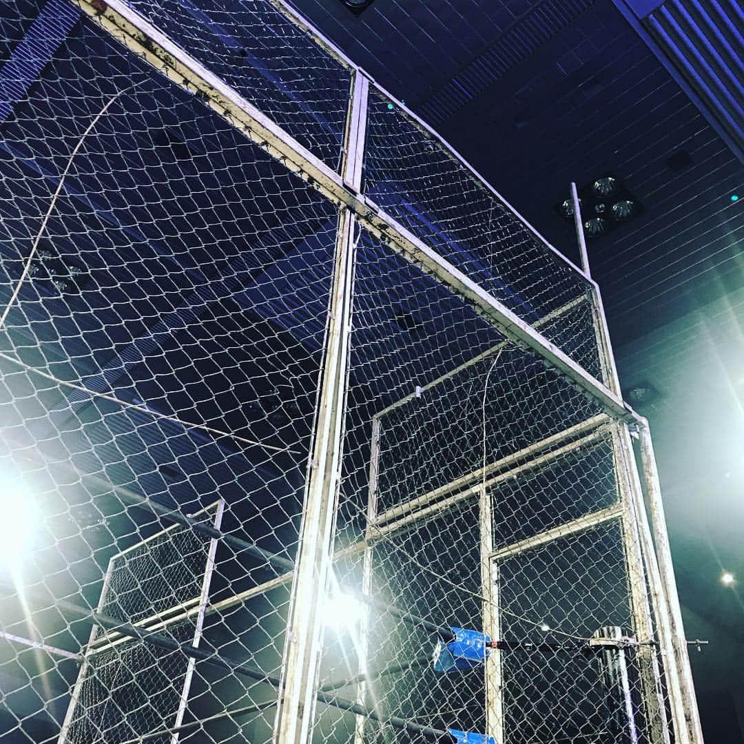 YAMATOのインスタグラム：「Aichi Prefectural Gymnasium (Dolphins Arena) #dragongate #DeadOrAlive2019 #japan #日本 #international #prowrestling」