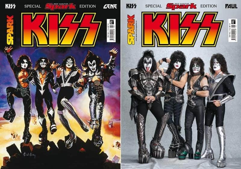 KISSさんのインスタグラム写真 - (KISSInstagram)「#KISSisEverywhere! Czech Republic's SPARK Rock Magazine just released a special KISS issue with two cover options!」5月6日 13時41分 - kissonline