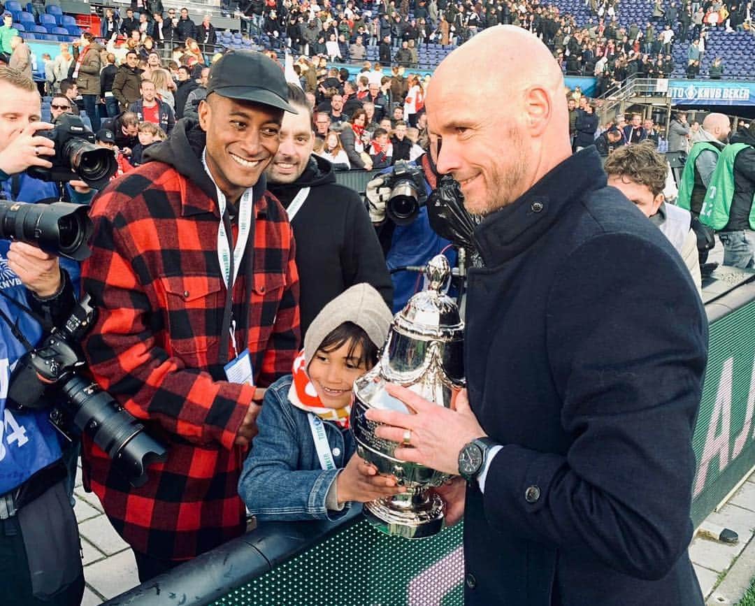 のインスタグラム：「Thank you @afcajax !! ❌❌❌ 🏆」