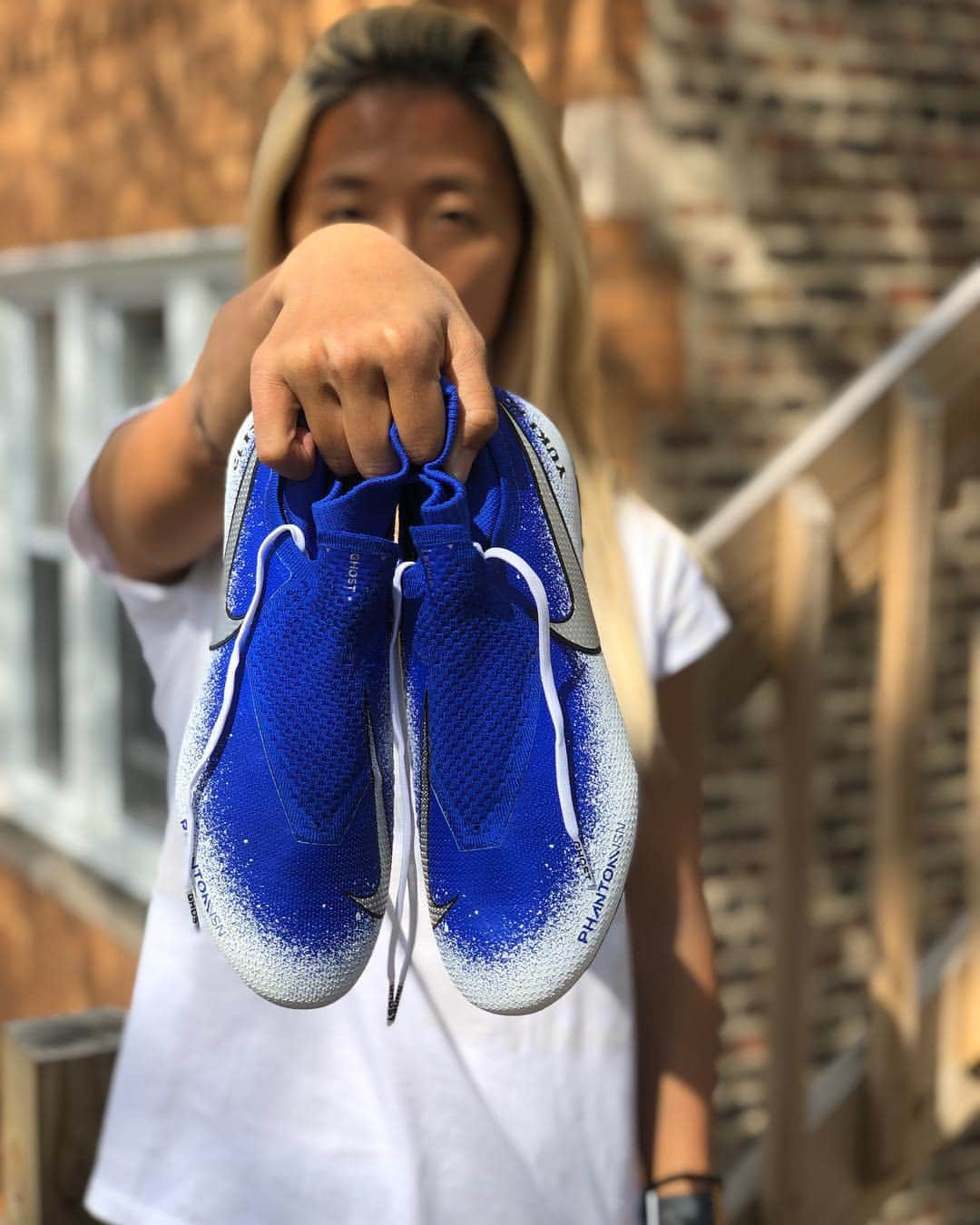 大儀見優季さんのインスタグラム写真 - (大儀見優季Instagram)「New color, New energy🔥👻 #nikefootball #phantomvision #ghost」5月6日 6時20分 - yuki_nagasato