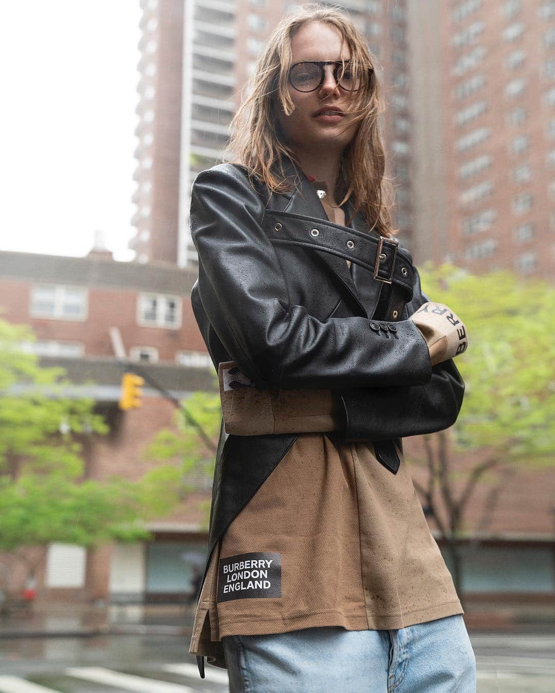 Burberryさんのインスタグラム写真 - (BurberryInstagram)「#FranSummers on the streets of New York . 06.05.19 . #MetGala #MetCamp #Burberry」5月6日 6時59分 - burberry