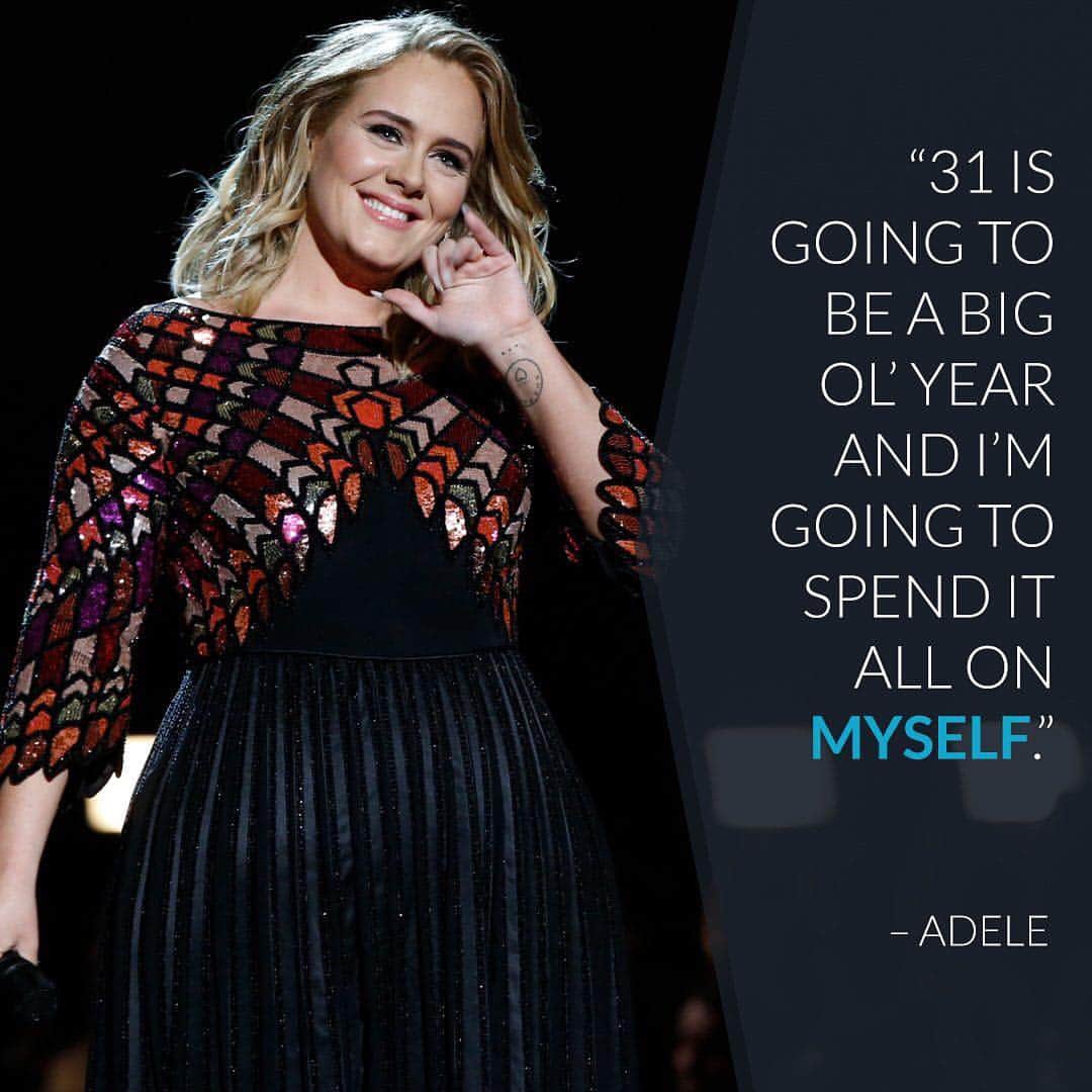 E! Onlineさんのインスタグラム写真 - (E! OnlineInstagram)「31: The year Adele says goodbye to turning tables and releases new music?! Link in bio for everything she's hinting about her next album: 30. (📷: Getty Images)」5月6日 7時31分 - enews