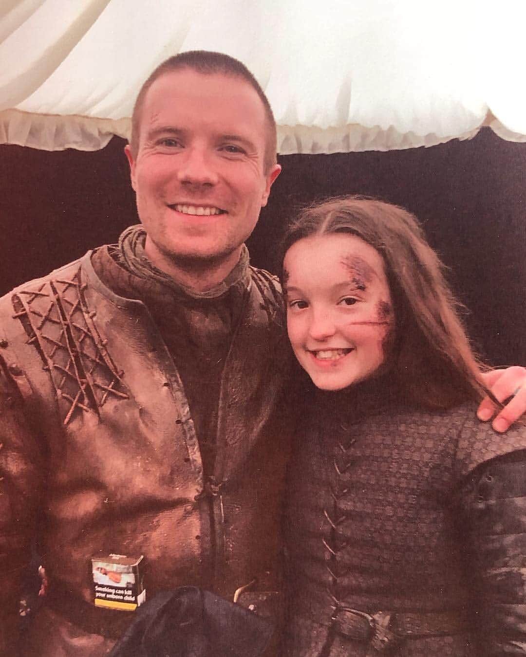 E! Onlineさんのインスタグラム写真 - (E! OnlineInstagram)「She pledged to fight for the North, and fight she did. #GameofThrones (📷: @bellaramsey)」5月6日 7時53分 - enews