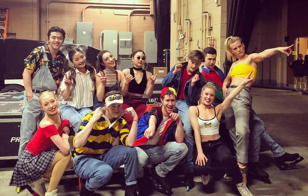 ジェイソン・ブラウンのインスタグラム：「So happy I was able to join the @starsonice cast for this weekend of shows!! Loved every minute performing for St. Paul, Bloomington, and Chicago! Thanks to everyone who came to support us!! ❤️ u all (and this cast 😍) アメリカのスターズオンアイス！✨」
