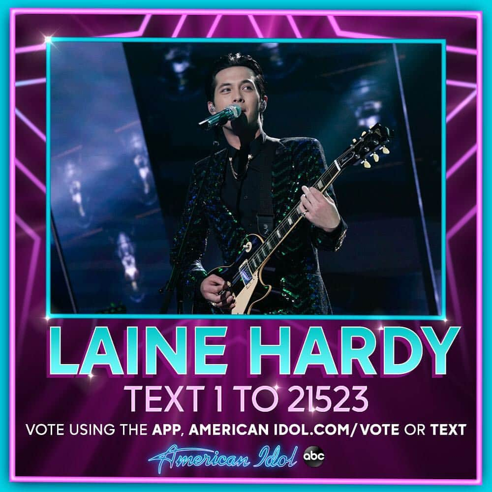 American Idolさんのインスタグラム写真 - (American IdolInstagram)「Hardy B. So Good it’s scary. 💫 Last chance to keep @thelainehardy here!  3⃣ ways to vote:⁣ ⁣⁣⁣⁣⁣⁣⁣⁣⁣ 🌟Go to americanidol.com/vote⁣⁣⁣⁣⁣⁣⁣⁣⁣⁣⁣ 🌟In the American Idol App ⁣⁣⁣⁣⁣⁣⁣⁣⁣⁣⁣ 🌟Text "1" to “21523”⁣⁣⁣⁣⁣⁣⁣⁣⁣ ⁣⁣⁣⁣⁣⁣⁣⁣⁣ #AmericanIdol」5月6日 10時57分 - americanidol