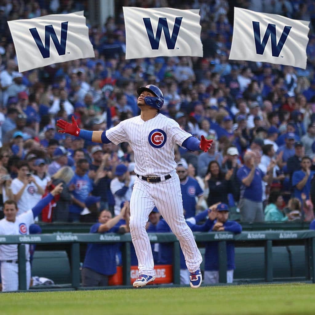 シカゴ・カブスさんのインスタグラム写真 - (シカゴ・カブスInstagram)「Cubs win! #Cubs SWEEP! #EverybodyIn」5月6日 11時32分 - cubs