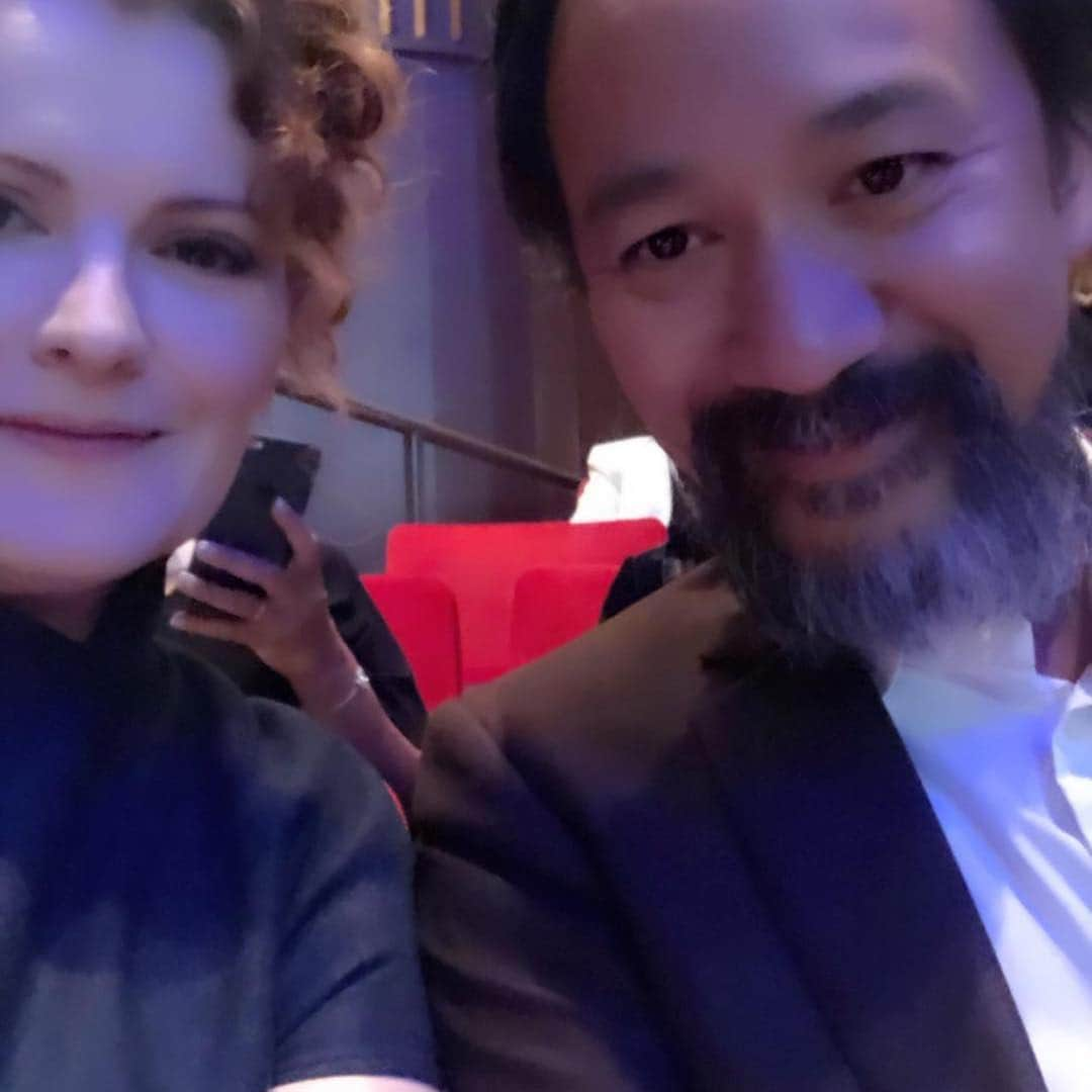 レベッカ・ウィソッキーさんのインスタグラム写真 - (レベッカ・ウィソッキーInstagram)「#MyHeart #Repost @lapchichu with @get_repost ・・・ #Datenight at the Lucille #LortelAwards with my gorgeous wife @rebeccawisocky #AtMySide #Always ❤️」5月6日 12時14分 - rebeccawisocky