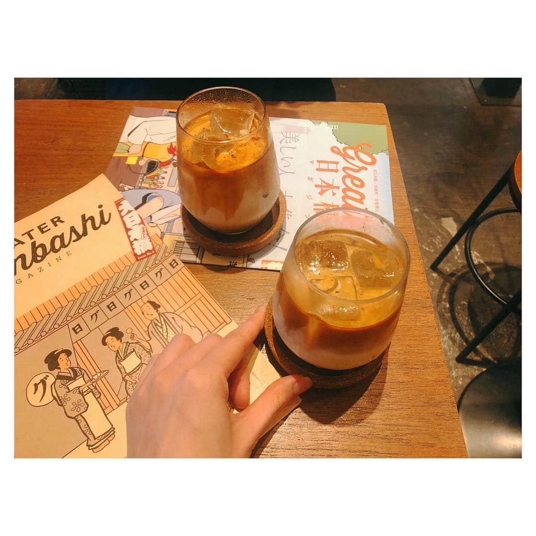 カン・ハンナさんのインスタグラム写真 - (カン・ハンナInstagram)「.﻿ ﻿ 東京で1番好きなカフェラテ☕️ ﻿ ﻿ ﻿ 友達を連れてここのカフェラテを飲みに行くのが最近私にとって小さな幸せです♥️ ﻿ ﻿ ﻿ ﻿ ﻿ ﻿ #東京カフェ #カフェラテ #珈琲 ﻿ #ハンドドリップ #美味しすぎる ﻿ #小さな幸せ #今日は短歌を書く日 ﻿ ﻿」5月6日 12時29分 - kang_hanna_jp
