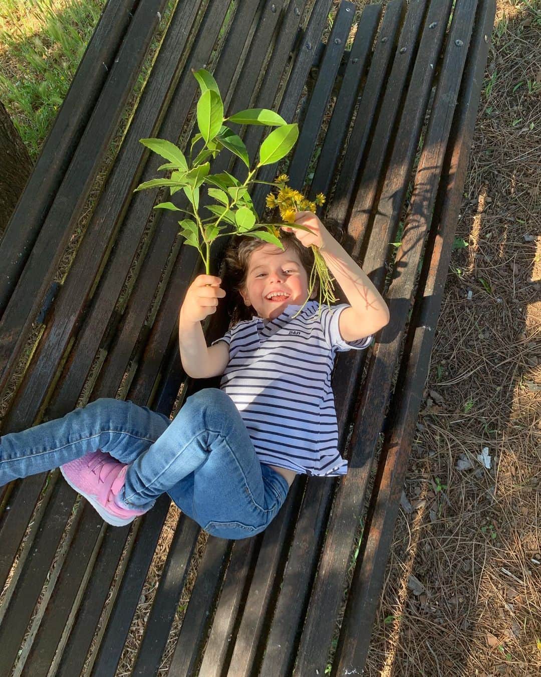 ティボ・クルトゥワのインスタグラム：「❤️👧🏻」