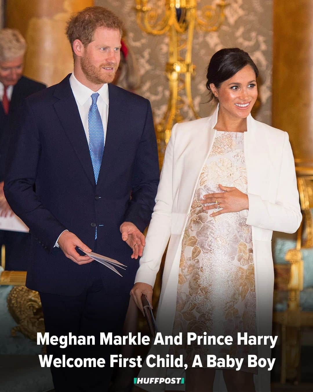 Huffington Postさんのインスタグラム写真 - (Huffington PostInstagram)「Congratulations! 🎉 👶 Their Royal Highnesses The Duke and Duchess of Sussex have welcomed a healthy baby boy. Meghan went in labor early on Monday, with Harry by her side, the royal family said in announcement prior to the baby’s birth. Mother and child are doing well, the palace has announced. // 📷: Getty Images」5月6日 22時45分 - huffpost