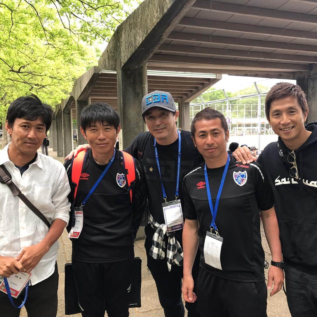 福西崇史さんのインスタグラム写真 - (福西崇史Instagram)「。 東京国際ユース（U-14）サッカー2019⚽️ 。 この年代に国際試合が出来るのはいい経験⚽️🔥 。  #東京国際ユースu14サッカー大会 #駒沢オリンピック公園 #soccer #football #福西崇史 #北澤豪 #山田卓也 #佐伯直哉 #東京ヴェルディ #浅利悟 #宮沢正史 #木場克己 #藤山竜仁 #fc東京 #指導者もob #instagood #instaphoto」5月6日 23時17分 - takashi_fukunishi