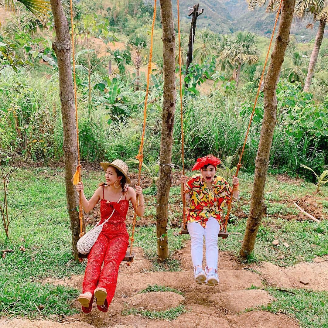 平野ノラさんのインスタグラム写真 - (平野ノラInstagram)「🌳🌈🌳🌈🌳🌈 #ニコノラ #藤田ニコル #平野ノラ #セブ島 #有吉ゼミ #okバブリー」5月6日 15時02分 - noranoranora1988