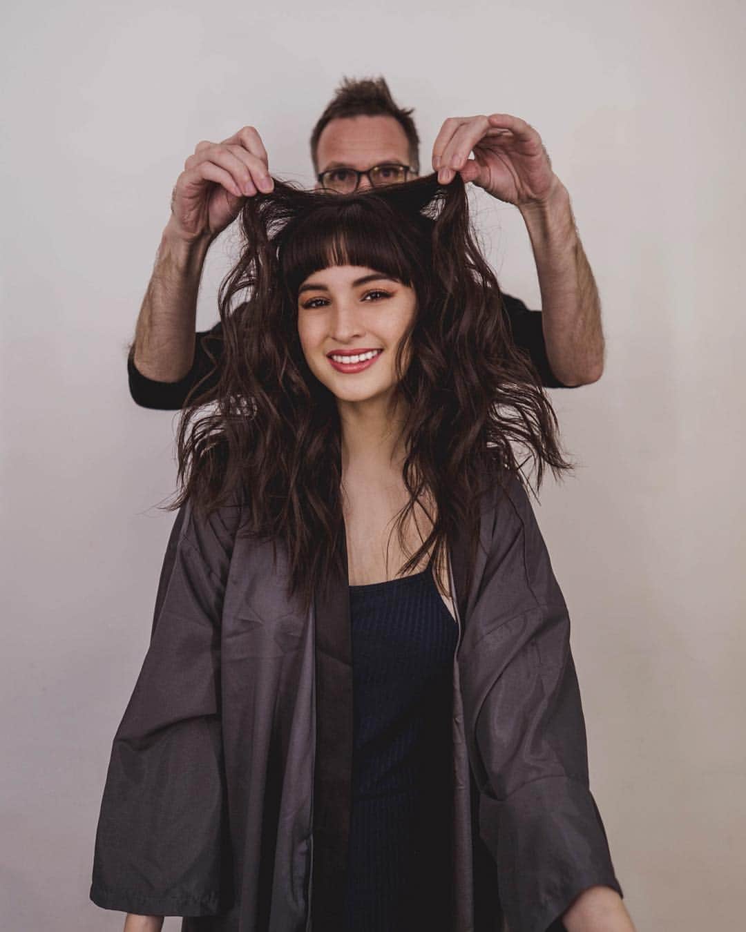 Coleen Garciaさんのインスタグラム写真 - (Coleen GarciaInstagram)「Happy birthday to this shy guy @laurenthairbert 😘 The only one I trust with my hair cut and color 💇🏻‍♀️ My baby bangs and I thank you for everything! Have a great day, Luluuu! God bless you always!」5月6日 15時08分 - coleen