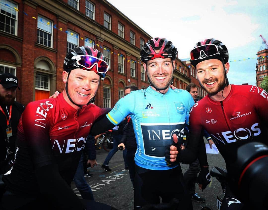 クリス・フルームさんのインスタグラム写真 - (クリス・フルームInstagram)「Hopefully the first of many for @teamineos 😁👍 #winning #TdY」5月6日 16時10分 - chrisfroome