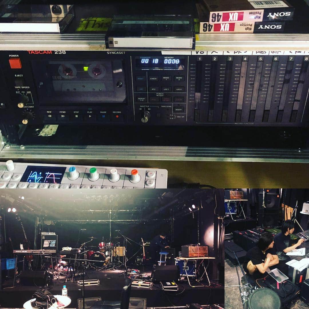 ミヤ さんのインスタグラム写真 - (ミヤ Instagram)「ライブハウスで公開レコーディングのリハーサル！というかアレンジ。お楽しみに。 #mucc」5月6日 17時16分 - miyaguchi