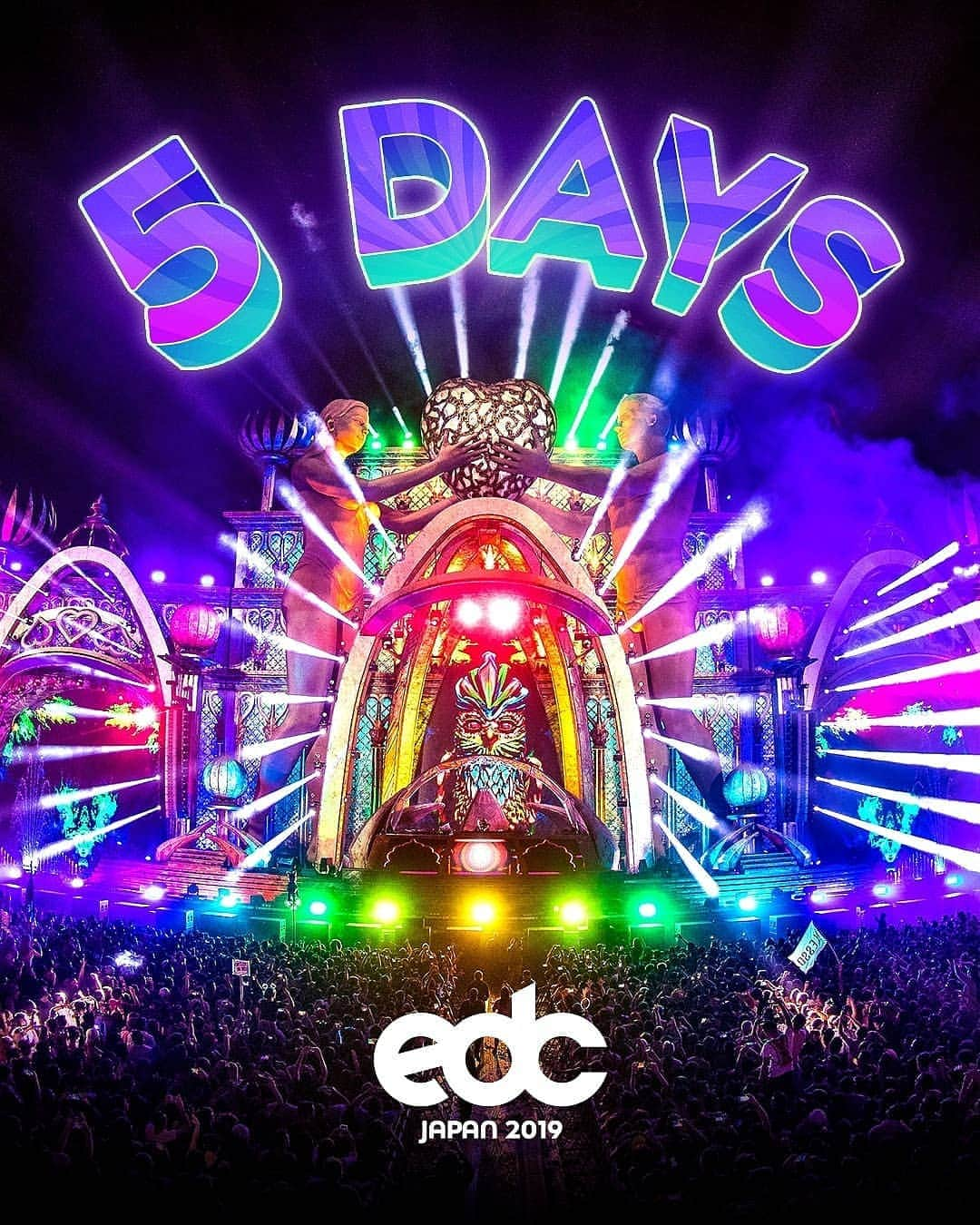 EDC Japanさんのインスタグラム写真 - (EDC JapanInstagram)「#EDCJapan まであと5日！🙌 We’re almost there! 🙌  #EDCJapan」5月6日 18時08分 - edc_japan