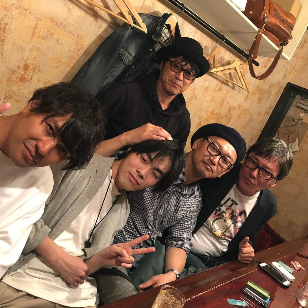 島津健太郎さんのインスタグラム写真 - (島津健太郎Instagram)「#工藤俊作 #近藤一彦 #監督 #高野八誠 #島津健太郎 ある日の#もうこはん #映画 #キュプロクス #舞台挨拶 #直前」5月6日 18時09分 - k_super_xtreme