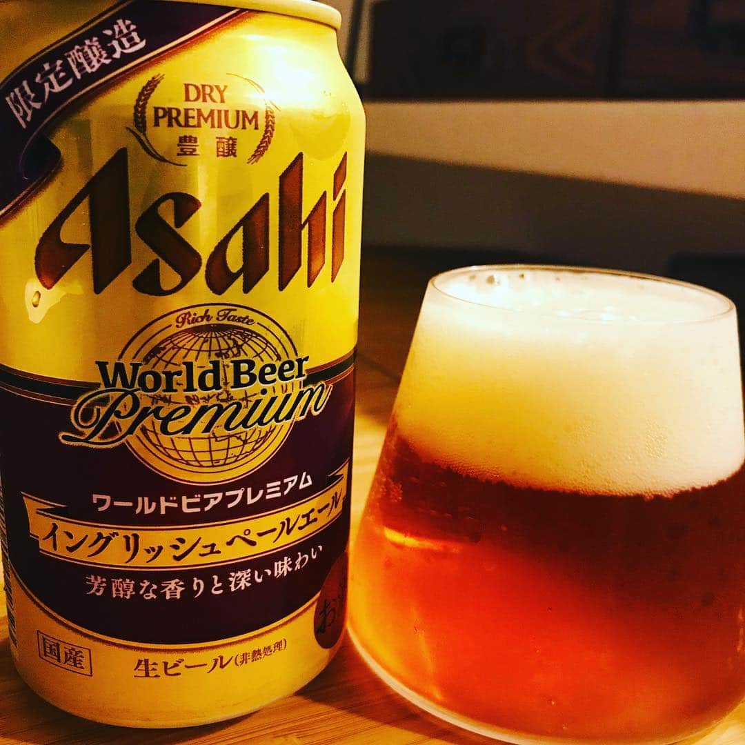 堀井亮佑のインスタグラム：「日本人が好きそうなペールエール。美味い！#beer #堀井ビールログ」