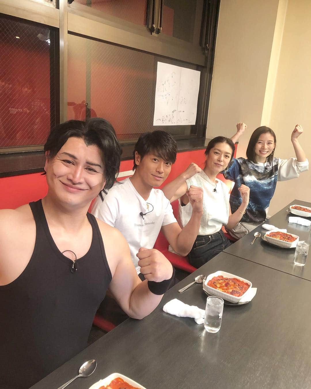 加藤紀子のインスタグラム：「今夜7時から、日本テレビ「有吉ゼミ」にお邪魔してます📺 連休の最後にほわ〜っとお付き合い頂けると嬉しいです！ #有吉ゼミ #ガリットチュウ福島さんの武田真治君のクオリティ見れて嬉しかった」