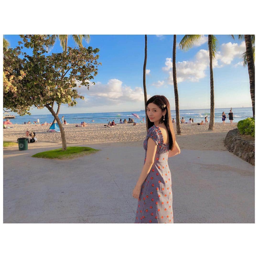 チョン・ソミンのインスタグラム：「좋다..💙 #hawaii」