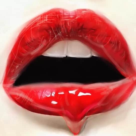ValGarlandさんのインスタグラム写真 - (ValGarlandInstagram)「💋 It’s a red lip kind of day 💋 Painting by @imagesmithy 💋 #art #loveart #fun #bankholidayweekend #red #redlip #lippy 💋」5月6日 19時41分 - thevalgarland