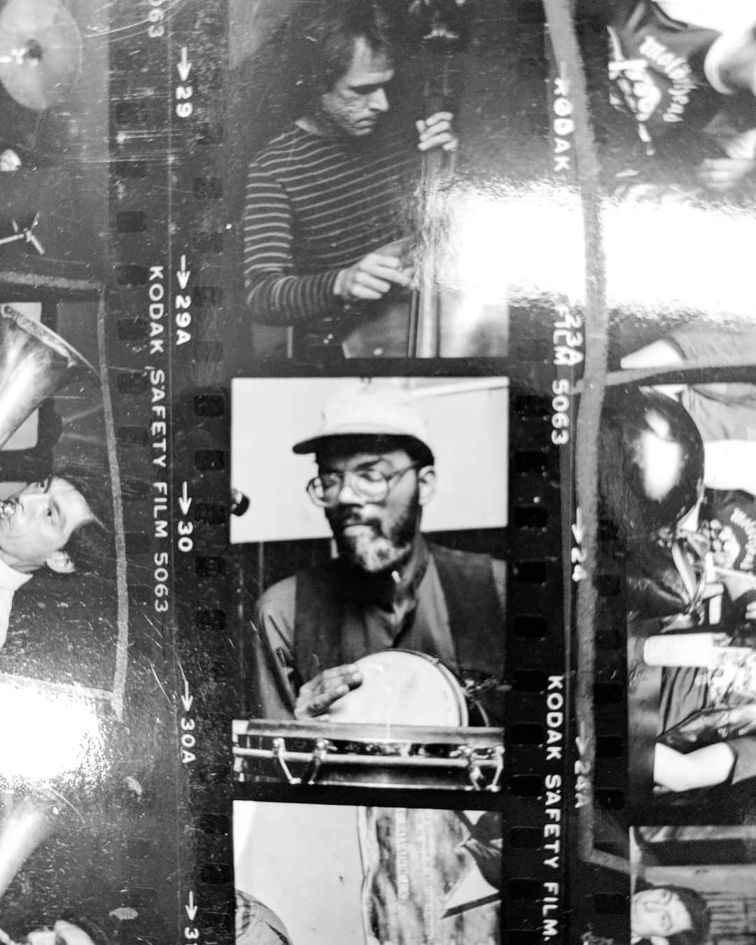 カインドネスさんのインスタグラム写真 - (カインドネスInstagram)「In 2009 I remember reading about Arthur Russell's collaborators for the first time, and finding out that beat of my favourite AR song (Arm Around You) was programmed by Mustafa Ahmed. I'd always been completely knocked sideways by the placement of the accents in that beat, and was really happy to hear more about the process in Tim Lawrence's book. (The short version is that Arthur wouldn't give Mustafa any of the user manuals for the drum machines so all the programming had to be intuitive and by feel alone..) Fast forward to 2017 and Arthur's Landing, a group composed of many collaborators of Arthur's are playing at BAM. I think I took the opportunity to reach out to Mustafa and ask about him potentially contributing to music I was working on. Mustafa plays congas & shaker on 'Lost Without' and shaker on 'Cry Everything', and I couldn't be more honoured to have him be a part of the music I'm making ❤️」5月6日 19時52分 - kindnessmusic