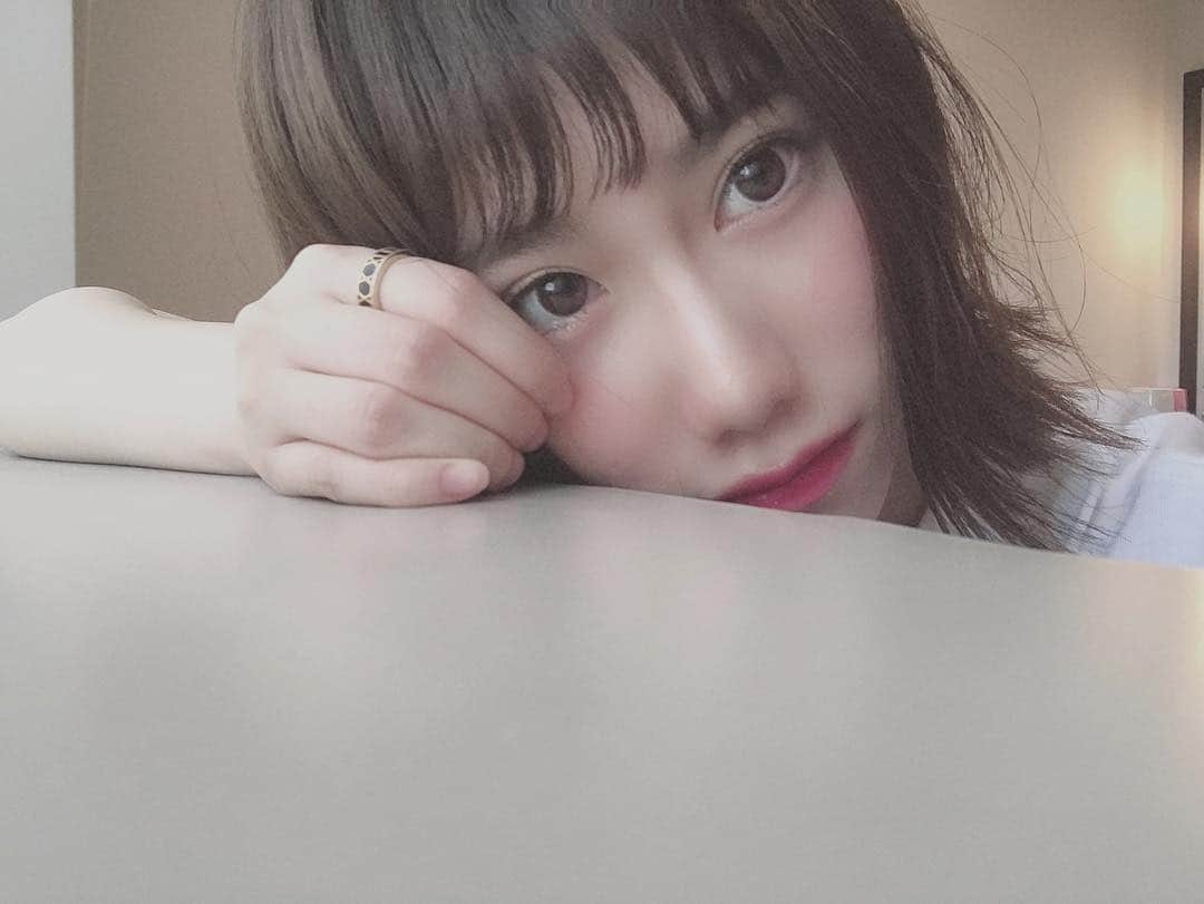 石田優美さんのインスタグラム写真 - (石田優美Instagram)「﻿ ﻿ ﻿ ﻿ 最近前髪がゆー事きかない🙄﻿ ﻿ ﻿」5月6日 20時30分 - yu_mi_1012