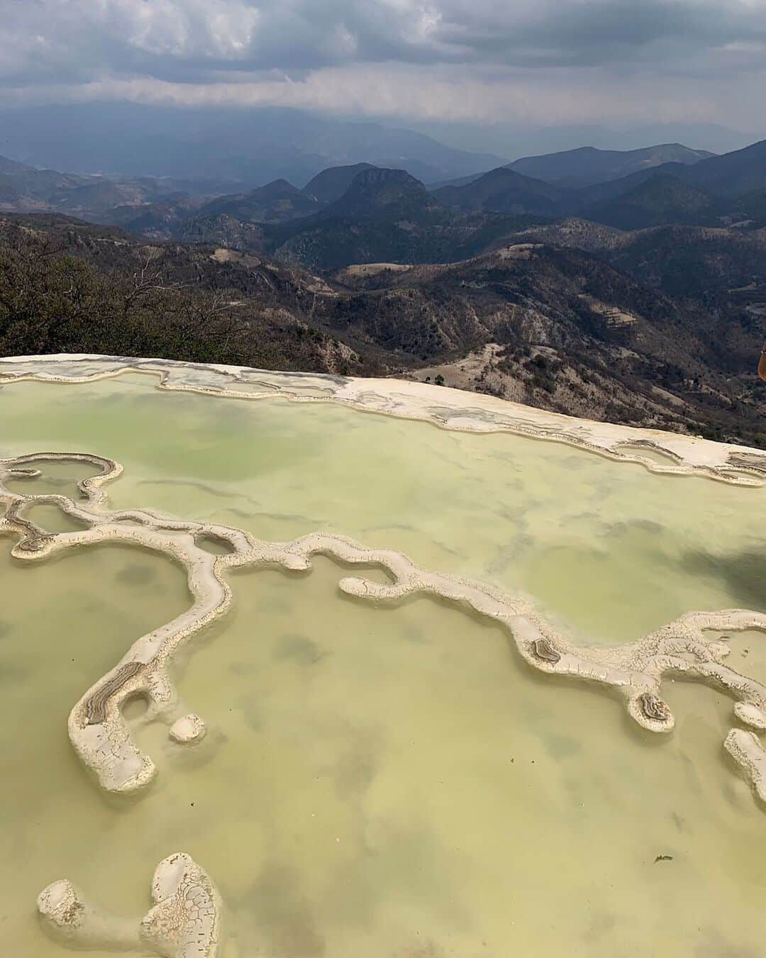 Club Monacoのインスタグラム：「Hierve el Agua is a collection of natural rock formations and mineral pools in Oaxaca, Mexico with organic shapes and unexpected colors. A must-visit on any trip.」