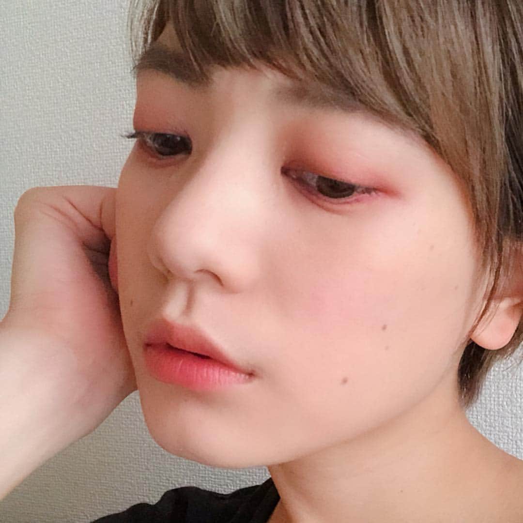 石川瑠利子さんのインスタグラム写真 - (石川瑠利子Instagram)「. . pink makeup👀💕 たまにはがっつりピンクもいいよね🐒 . . #makeup #pink #eyemake」5月6日 21時16分 - ruriko_ishikawa