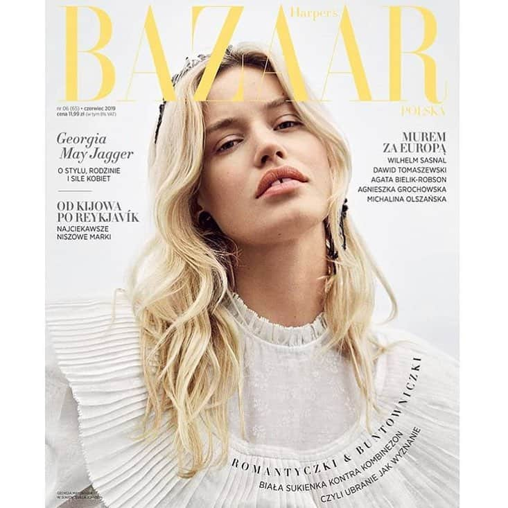 ジョージア・メイ・ジャガーさんのインスタグラム写真 - (ジョージア・メイ・ジャガーInstagram)「New cover of @harpersbazaarpolska shot by @inalekiewicz」5月6日 21時36分 - georgiamayjagger