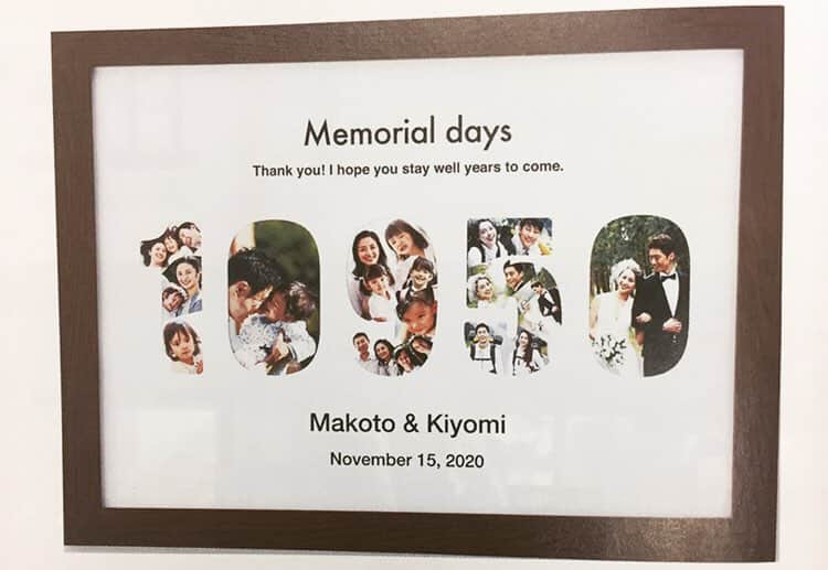 スイスホテルロマンスさんのインスタグラム写真 - (スイスホテルロマンスInstagram)「- Memorial  Photo  Days -  生まれてから挙式の日までの 「日数」を文字に表したボ－ド  文字に思い出の写真を入れて受付飾りや 親御様への記念品にされても素敵ですね✨  #スイスホテル#スイスホテル南海大阪#スイスホテル南海#ウエディング#ウエディングアイテム#ウエディングブーケ#ウエディンググッツ#プレ花嫁#プレ花嫁応援#花嫁#花嫁さん#日本中のプレ花嫁さんと繋がりたい#日本中のプレ花嫁#なんば#なんば駅#南海#南海難波#令和婚#記念品#受付グッズ#贈呈記念品#ウエルカムグッズ」5月6日 21時32分 - swissotel_wedding