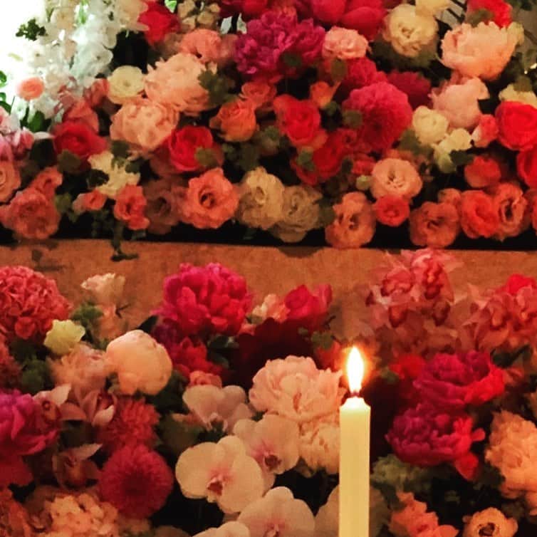 森口瑤子さんのインスタグラム写真 - (森口瑤子Instagram)「. . 花 に囲まれた1日。 . #平成の桜とともに #新しい時代は見せられなかったけど #幸せというものは本人以外にはわからないものなのだな #たくさんのたくさんのたくさんの方達にありがとう」5月7日 8時46分 - yokomoriguchi_official
