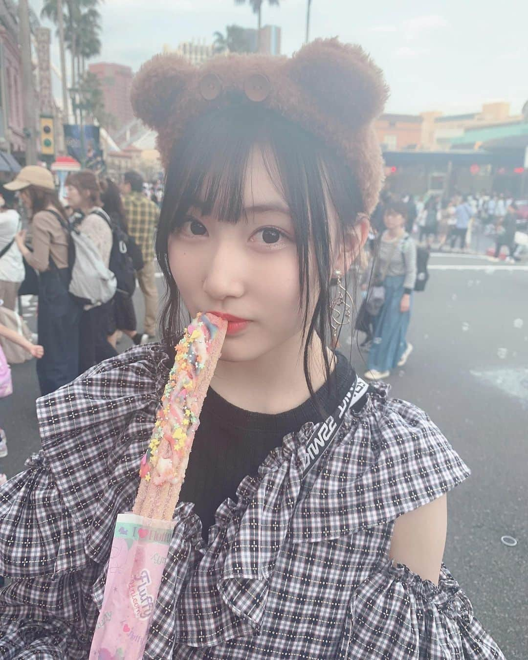 白井琴望さんのインスタグラム写真 - (白井琴望Instagram)「. #ユニバ #ユニバーサルスタジオジャパン #usj #ユニバコーデ #usjコーデ #チュロス #ootd #fashion」5月6日 23時56分 - _shirai_kotono