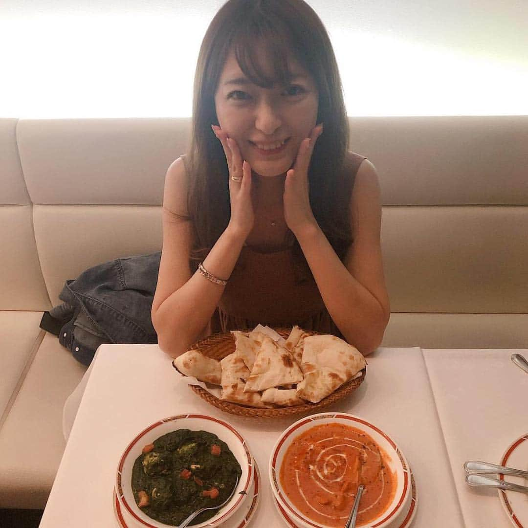 菊池かなこさんのインスタグラム写真 - (菊池かなこInstagram)「✾ 体調不良だったけど カレー食べて少し復活した🍛 広尾の美味しすぎるインドカレー屋さん🇮🇳 お店は真っ白で高級レストラン風だけど、 意外とお手頃価格✾ ランチは1000円でドリンクとナンの食べ放題も付いてて すっごくお得😳 インド人？の店員さんも優しい💐 ୨୧┈┈┈┈┈┈┈┈┈┈┈┈┈┈┈┈┈୨୧ #priya#広尾#hiroo#広尾ディナー#広尾ランチ」5月6日 23時50分 - canana_kanako