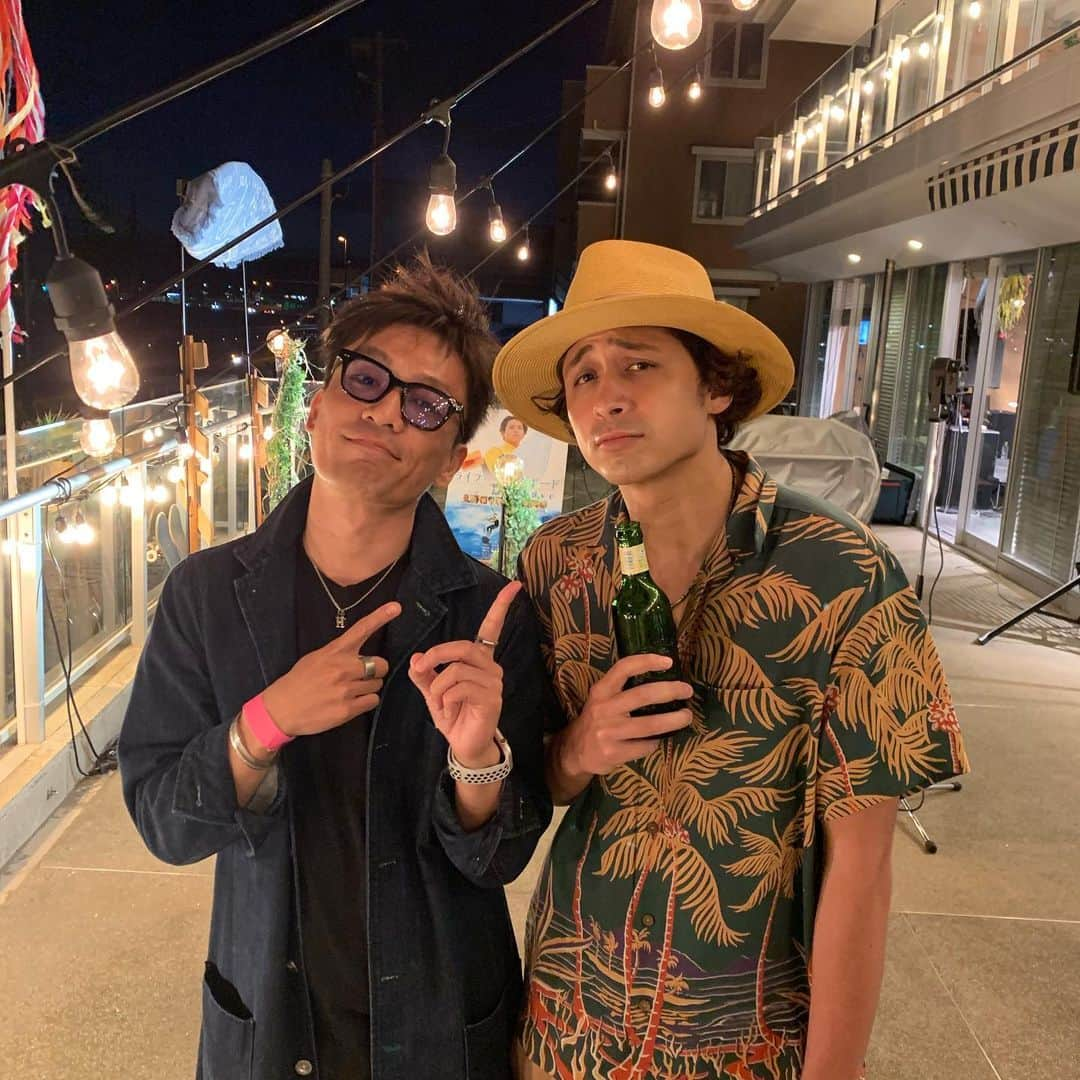 KYOHEYさんのインスタグラム写真 - (KYOHEYInstagram)「chillin-GW special-﻿ at GREENROOM BEACH CLUB﻿ ﻿ ご来場ありがとうございました！☺︎﻿ 本編スタート前のビーチクリーンもたくさんご参加頂き、感謝感謝です！🏖🐠☀️﻿ ﻿ 次回のchillinは渋谷VUENOSに戻り、﻿ 2019.05.24（fri）です！﻿ また、よろしくお願い致します！！！﻿ ﻿ #chillin #chillinGWspecial #ブエチリ #BlueVintage #SPiCYSOL #KAIKI #SHiON #Melville #FUKI #CeleinaAnn #MIRAI #MIZUKI  #chillinBEACHCLEANPROJECT #CBCP #sea #nature #鎌倉 #材木座 #材木座テラス #ビーチクリーン #海 #kamakura #Beachclean #チリン #chill #music #音楽」5月7日 0時46分 - kyohey5