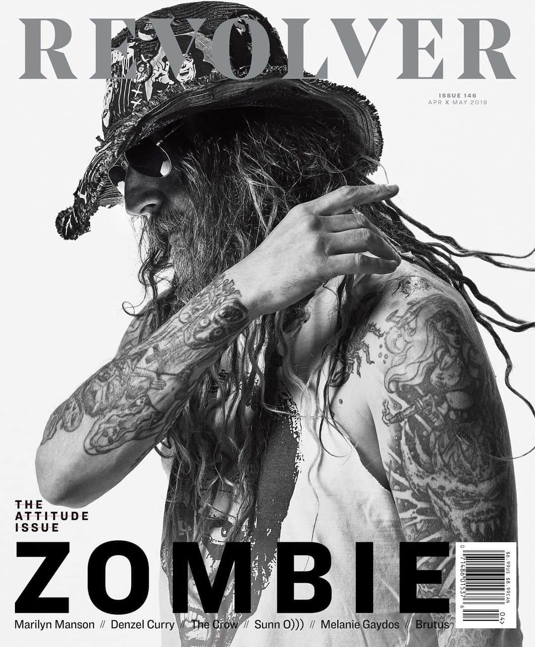 Revolverさんのインスタグラム写真 - (RevolverInstagram)「Introducing our April/May 2019 “Attitude” issue featuring @robzombieofficial. On newsstands May 14th. Learn what the issue is all about, link in bio 📸: @travis_shinn」5月7日 1時15分 - revolvermag