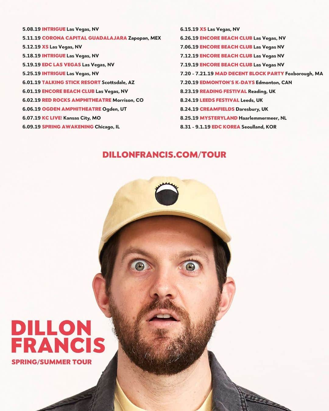 ディロン・フランシスさんのインスタグラム写真 - (ディロン・フランシスInstagram)「FESTIVAL SZN BABY dillonfrancis.com」5月7日 1時49分 - dillonfrancis