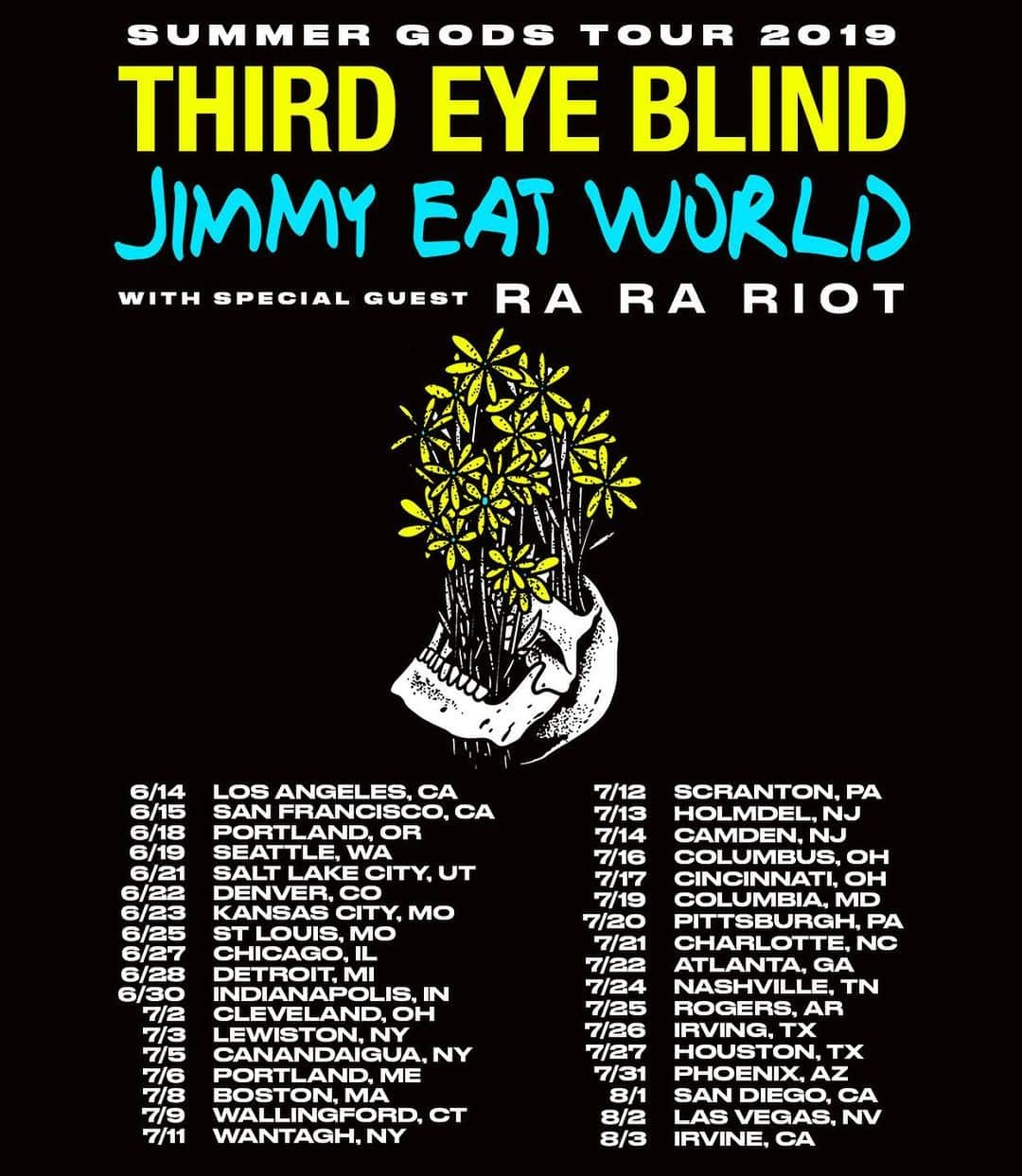 Third Eye Blindさんのインスタグラム写真 - (Third Eye BlindInstagram)「www.thirdeyeblind.com/tour」5月7日 2時00分 - thirdeyeblind