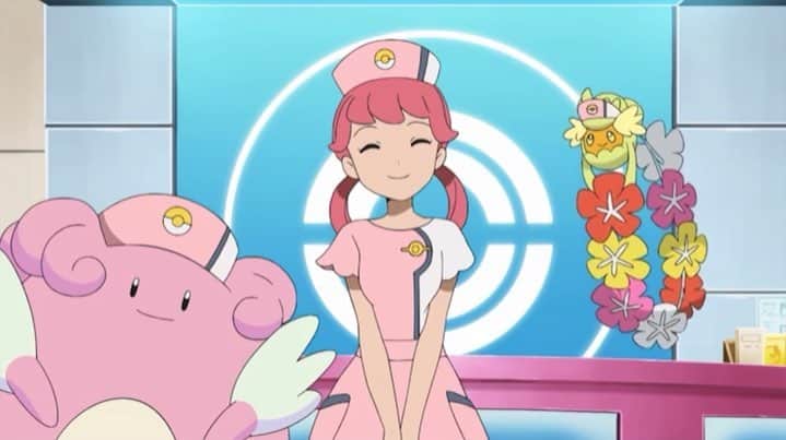 のインスタグラム：「Nurse Joy is always there to restore Pokémon to perfect health. 👩‍⚕️💟」