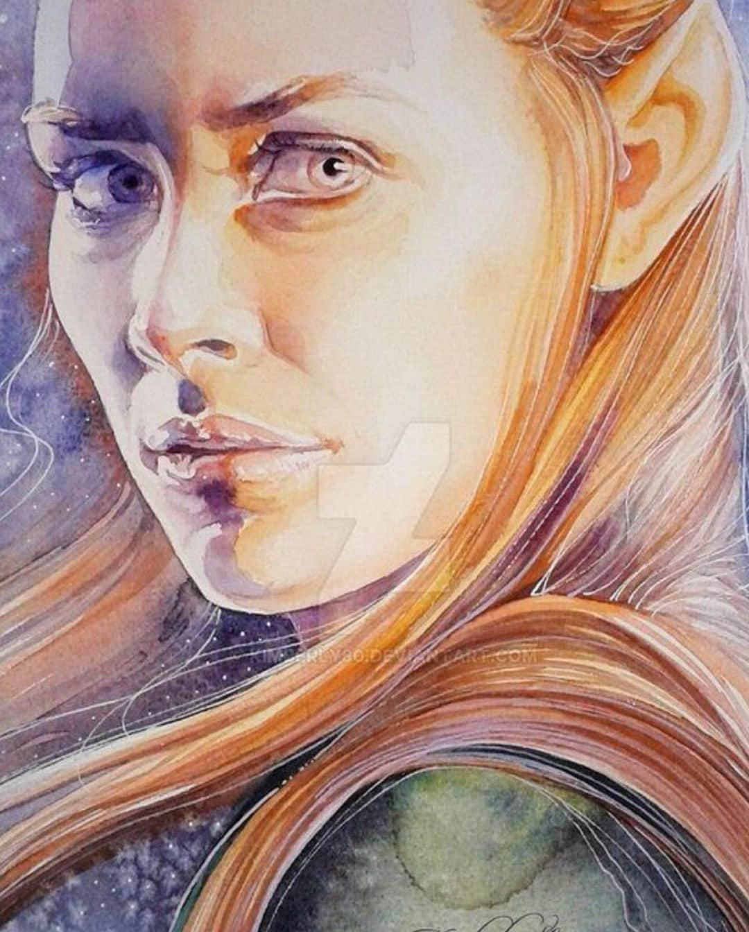 エヴァンジェリン・リリーさんのインスタグラム写真 - (エヴァンジェリン・リリーInstagram)「#Hobbit fans...I haven’t forgotten you.  Here are some of the incredible #Tauriel #fanart I’ve saved over the years.  #talentabounds 🎨」5月7日 4時03分 - evangelinelillyofficial