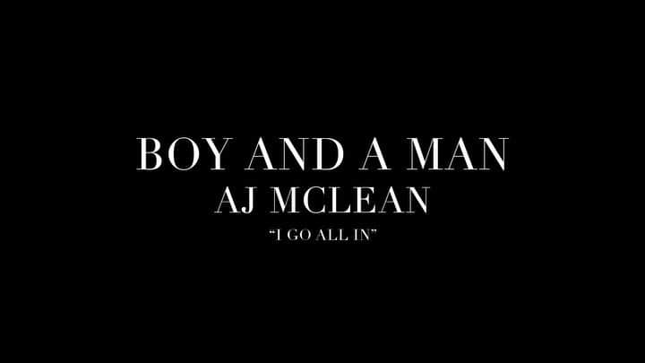A.J.のインスタグラム：「Unlock an exclusive behind the scenes video of the making of #BoyAndAMan by Shazamming the song. @shazam」