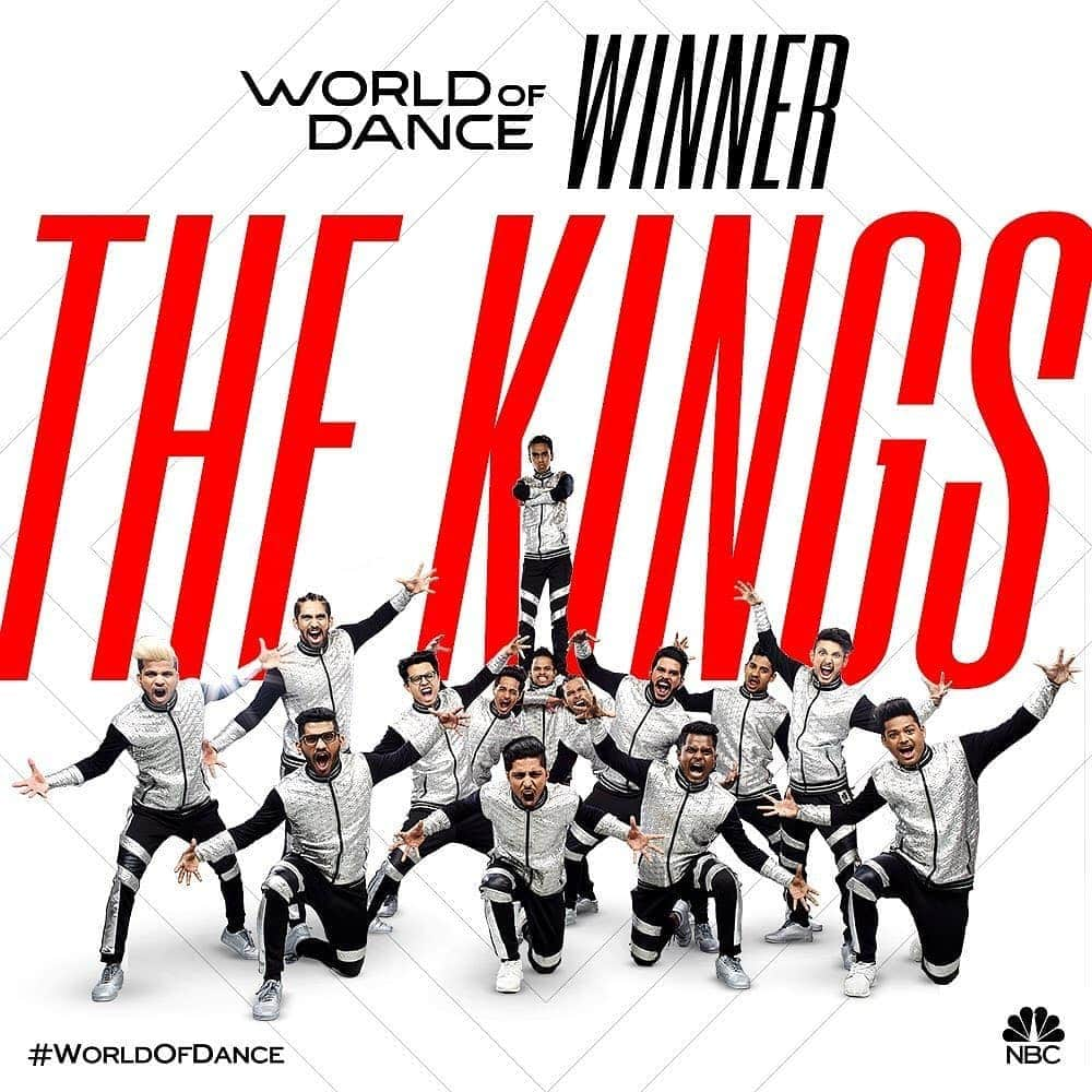 World of Danceさんのインスタグラム写真 - (World of DanceInstagram)「Congratulations to @kings_united_india! 💪 Their unique blend of culture, humor, and mind-blowing tricks lead them to this year's #WorldofDance prize. #nbcworldofdance」5月7日 4時57分 - worldofdance