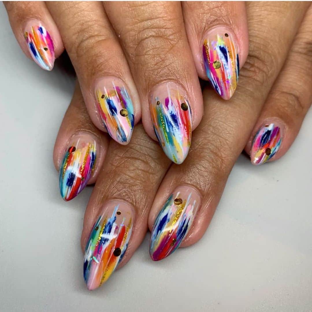 nails2inspireのインスタグラム：「Nails by @superflynails  #nails2inspire #nailart #nailsofinstagram #nailsdid #nailswag #nailsonfleek #naildesigns #gelnails」
