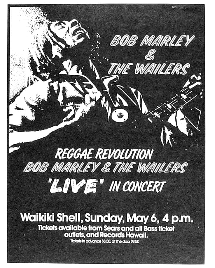 ボブ・マーリーさんのインスタグラム写真 - (ボブ・マーリーInstagram)「From today in 1979, Bob Marley & The Wailers finish out the #BabylonByBus tour on May 6 at the Waikiki Shell in Honolulu, HI! #todayinbobslife」5月7日 5時46分 - bobmarley